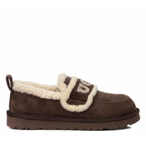 UGG Women's Classic Fat Ding Slip On Chocolate
