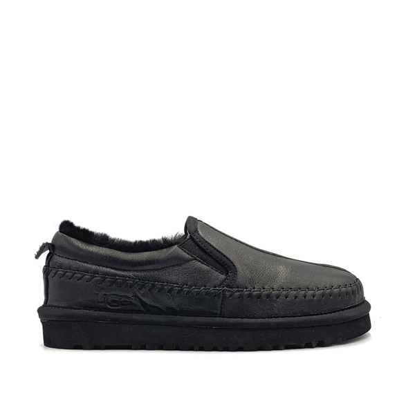 UGG Women's Stitch Slip Metallic Black
