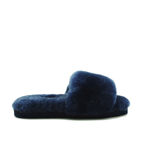 UGG Women's Fluff Slide Slippers Navy