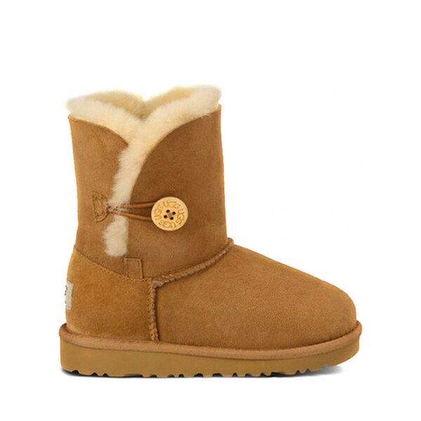 UGG Kid's Bailey Button Chestnut