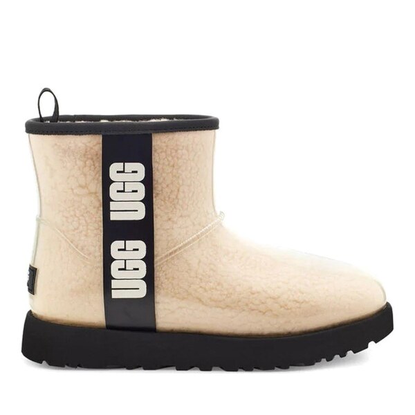 UGG Women's Classic Clear Mini Natural Black