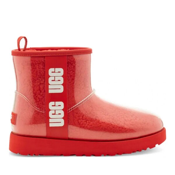 UGG Women's Classic Clear Mini Red