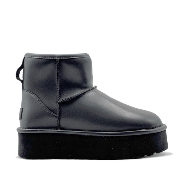 UGG Women's Mini Platform Boot - Ultra Matte Black