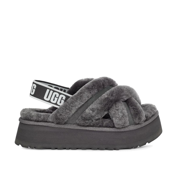 UGG Women's Disco Cross Slide - Grey
