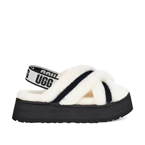 UGG Women's Disco Cross Slide - White