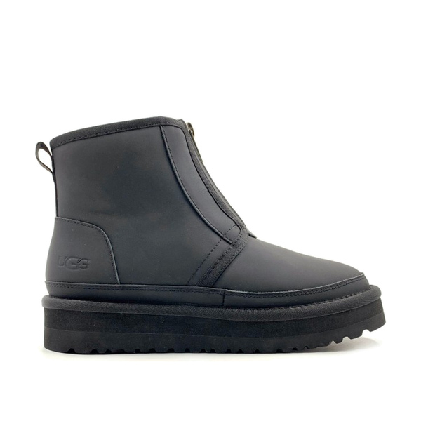 UGG Women's Neumel Platform ZIP Boot Ultra Matte Black