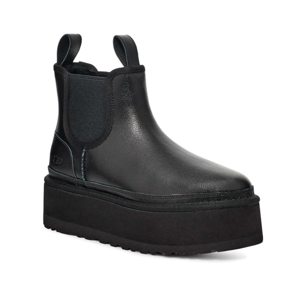 UGG Women's Neumel Platform Leather - Black