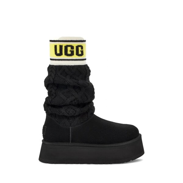 UGG Women's Sweater Letter Black