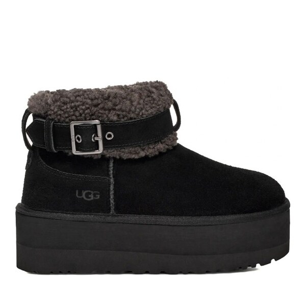 UGG Women's Ultra Mini Belted Roller - Black