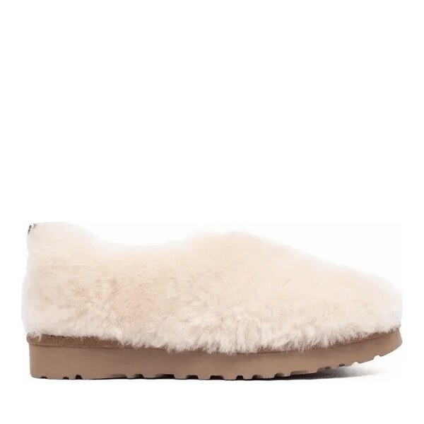 UGG Women's Hailey Fluff Slippers - Natural