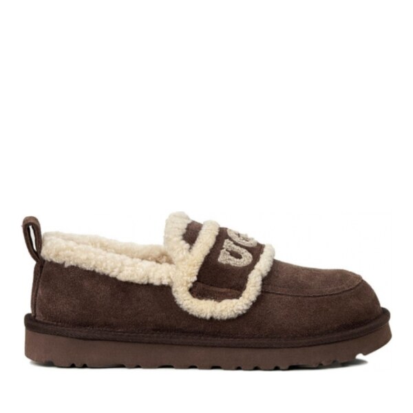 UGG Women's Classic Fat Ding Slip On Chocolate