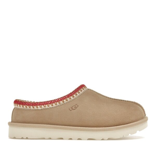 UGG Women's Tasman II Slipper - Sand / Dark Cherry