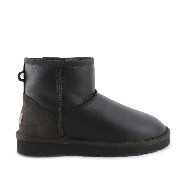 UGG Men's Classic Mini Metallic Chocolate Leather