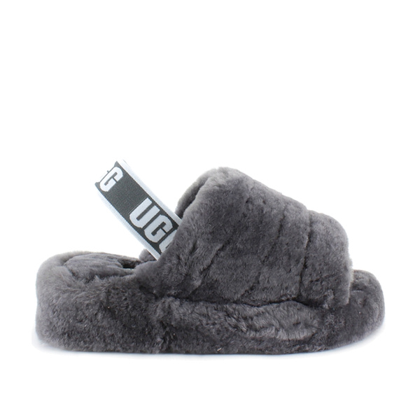 UGG Women's Fluff Yeah Slide Gray
