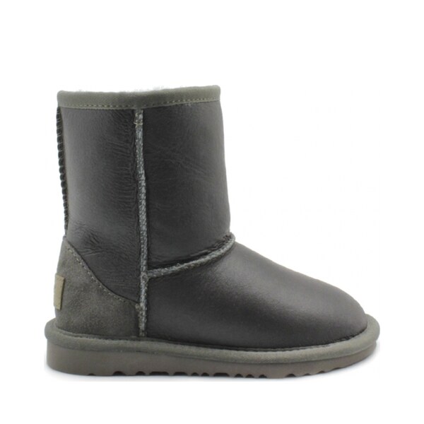 UGG Kid's Classic Shot Metallic Grey