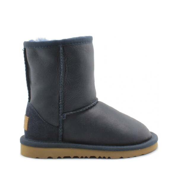 UGG Kid's Classic Shot Metallic Navy
