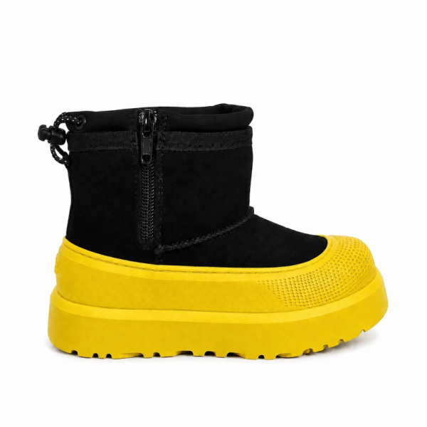 UGG Kids Mini Weather Hybrid Black Suede Summer