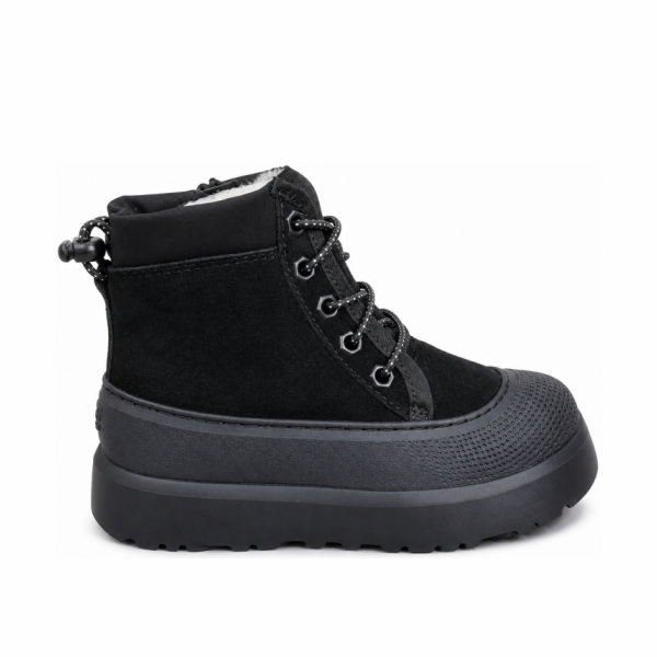 UGG Kids Neumel Hybrid Black Suede