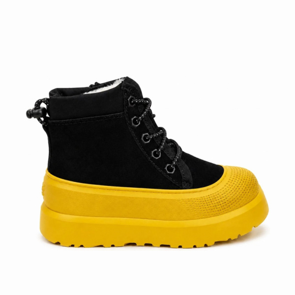 UGG Kids Neumel Hybrid Black Suede Summer