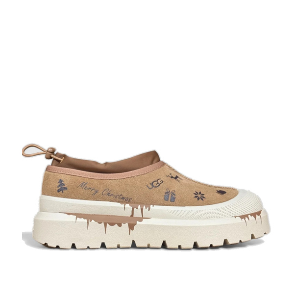 UGG Men's Tasman Hybrid - Chestnut / Whitecap Merry Christmas