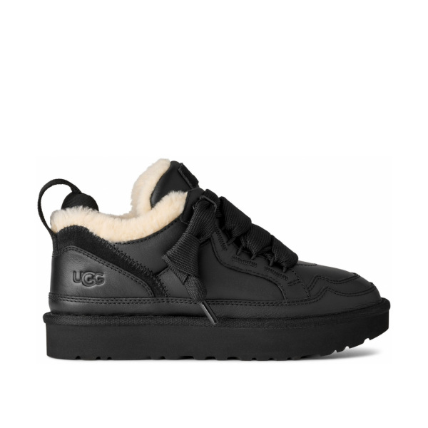 UGG Men's Lowmel Sneaker Leather Black