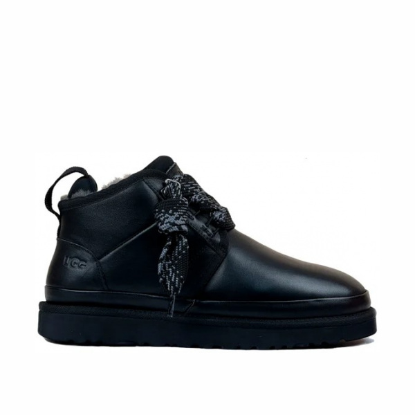 UGG Men's Neumel Leather FT Moss Black