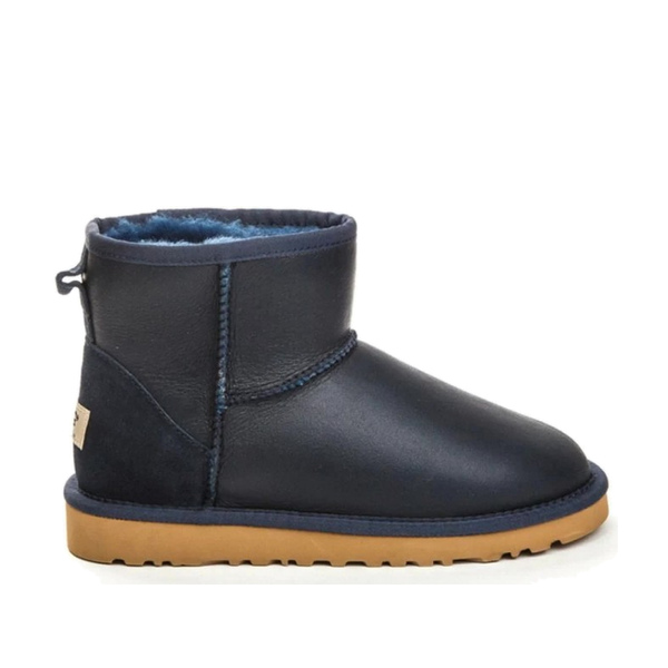 UGG Men's Classic Mini Metallic - Navy