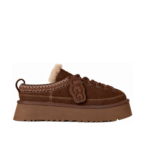 UGG Heritage Lace-Up Slipper - Burnt Cedar