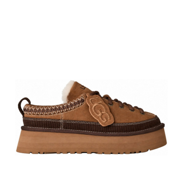 UGG Heritage Lace-Up Slipper - Chestnut