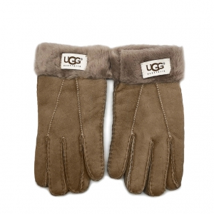 UGG Women's Gloves Tenney Suede Sand