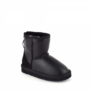 UGG Kids Zip Metallic Black