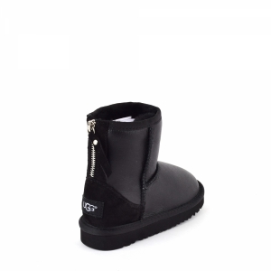 UGG Kids Zip Metallic Black