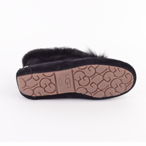 UGG Moccasins Alena Pom Pom Black