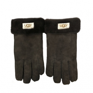 UGG Men's Classic Gloves Suede Chocolate