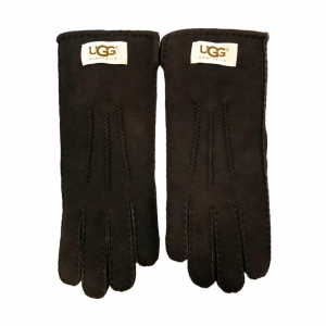 UGG Women's Gloves Three Rays Chocolate