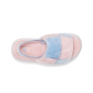 UGG Disco Slide Pride Pink Blue