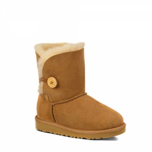 UGG Kids Bailey Button Chestnut