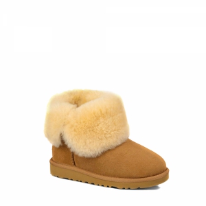 UGG Kids Bailey Button Chestnut