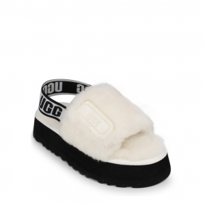 UGG Womens Slide Disco White