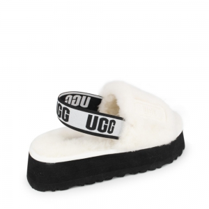 UGG Womens Slide Disco White