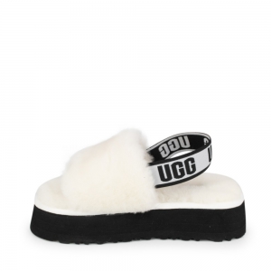 UGG Womens Slide Disco White