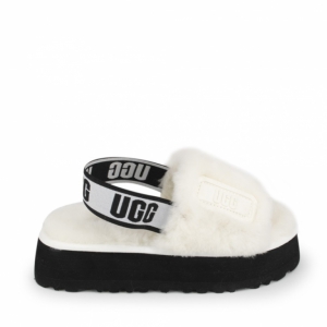 UGG Womens Slide Disco White