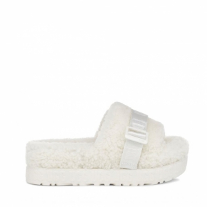 UGG Women's Fluffita Platform White