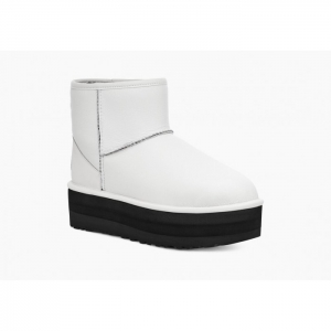Mini Platform Boot - Ultra Matte White