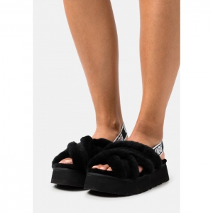 UGG Disco Cross Slide - Sandal Black