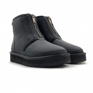 UGG Neumel Platform ZIP Boot Ultra Matte Black