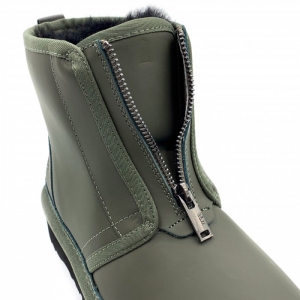 UGG Neumel Platform ZIP Boot ULTRA MATTE SEAWEED