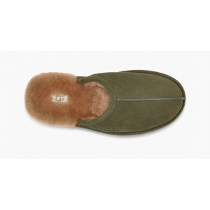 UGG MENS SCUFF SLIPPER BURNT OLIVE