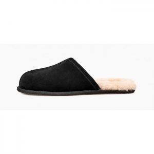 UGG MENS SCUFF SLIPPER BLACK