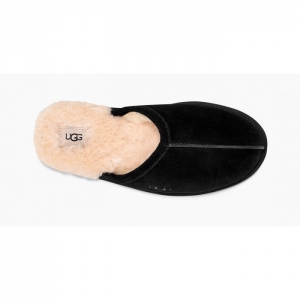 UGG MENS SCUFF SLIPPER BLACK